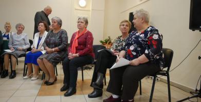 Otwarcie Klubu Seniora w Barwicach - uczestnicy seniorzy 