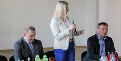 Ambasador Szwajcarii Połczyńskiej Anna Bańkowska prezentuje pomysły