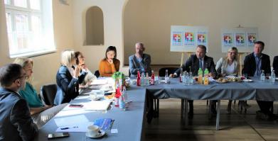 Dyskusja w trakcie spotkania gmin Szwajcarii Połczyńskiej 