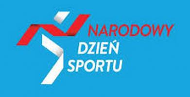 plakat z logo Narodowego Dnia Sportu