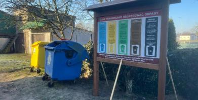 tablice informacyjne o segregacji odpadów