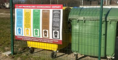 tablice informacyjne o segregacji odpadów