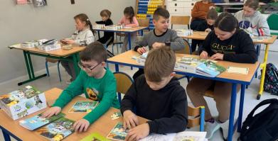 EkoEkipa z WFOŚiGW w Szczecinie w Szkole Podstawowej w Starym Chwalimiu