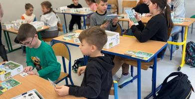 EkoEkipa z WFOŚiGW w Szczecinie w Szkole Podstawowej w Starym Chwalimiu