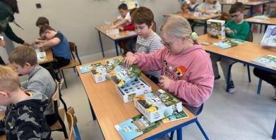 EkoEkipa z WFOŚiGW w Szczecinie w Szkole Podstawowej w Starym Chwalimiu