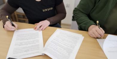 Podpisanie umów z NGO