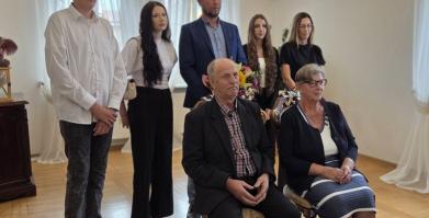 Złote Gody Państwa Danuty i Zbigniewa Kitów z Barwic