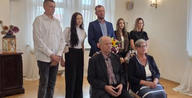 Złote Gody Państwa Danuty i Zbigniewa Kitów z Barwic