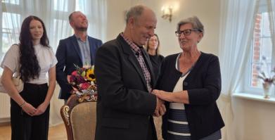 Złote Gody Państwa Danuty i Zbigniewa Kitów z Barwic