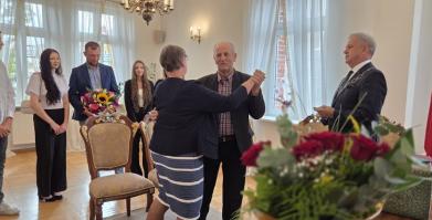 Złote Gody Państwa Danuty i Zbigniewa Kitów z Barwic