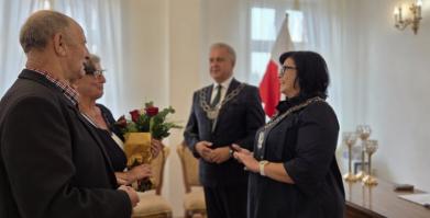 Złote Gody Państwa Danuty i Zbigniewa Kitów z Barwic