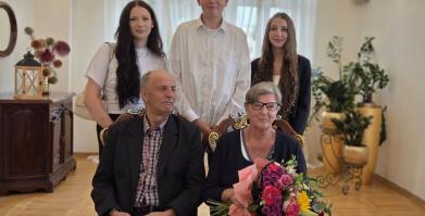 Złote Gody Państwa Danuty i Zbigniewa Kitów z Barwic