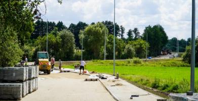 Przebudowa drogi na trasie Barwice – Knyki – ul. Mała