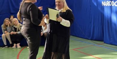 Ślubowanie kl. I i Dzień Edukacji Narodowej w Starym Chwalimiu