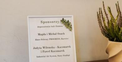 Sala Ślubów w Barwicach w nowej odsłonie