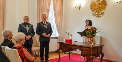 Złote Gody Państwa Elżbiety i Eugeniusza Płucienników z Barwic