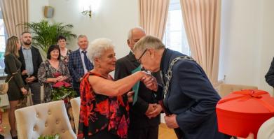 Złote Gody Państwa Elżbiety i Eugeniusza Płucienników z Barwic