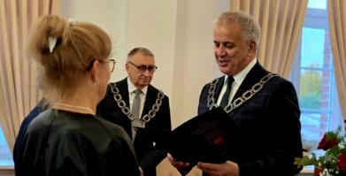 Teresa i Rajmund Kaczmarkowie ze Starego Grabiąża - Złote Gody