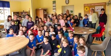 Spotkanie z sędzią Anną Marią Wesołowską w Barwicach i Starym Chwalimiu