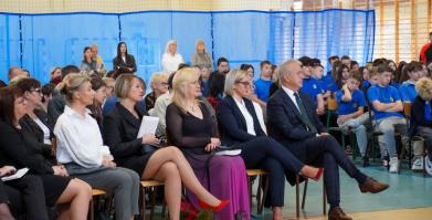 Spotkanie z sędzią Anną Marią Wesołowską w Barwicach i Starym Chwalimiu