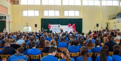 Spotkanie z sędzią Anną Marią Wesołowską w Barwicach i Starym Chwalimiu