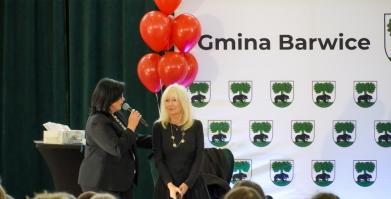 Spotkanie z sędzią Anną Marią Wesołowską w Barwicach i Starym Chwalimiu