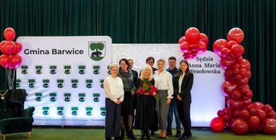 Spotkanie z sędzią Anną Marią Wesołowską w Barwicach i Starym Chwalimiu
