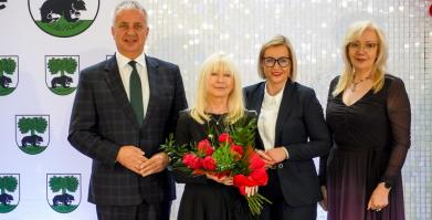 Spotkanie z sędzią Anną Marią Wesołowską w Barwicach i Starym Chwalimiu