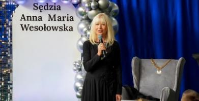 Spotkanie z sędzią Anną Marią Wesołowską w Barwicach i Starym Chwalimiu