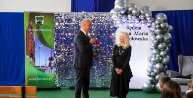 Spotkanie z sędzią Anną Marią Wesołowską w Barwicach i Starym Chwalimiu