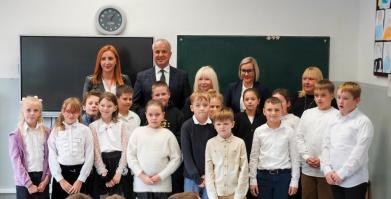 Spotkanie z sędzią Anną Marią Wesołowską w Barwicach i Starym Chwalimiu