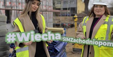 Wiecha na budowie SIM w Barwicach