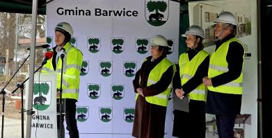 Wiecha na budowie SIM w Barwicach