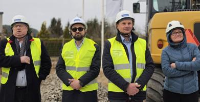 Wiecha na budowie SIM w Barwicach