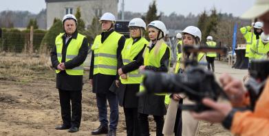 Wiecha na budowie SIM w Barwicach