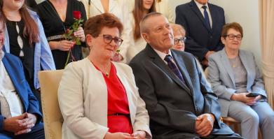 Złote Gody Państwa Bożeny i Mariana Łobodów z Barwic
