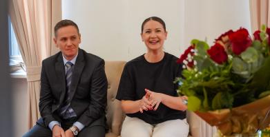 Złote Gody Państwa Bożeny i Mariana Łobodów z Barwic