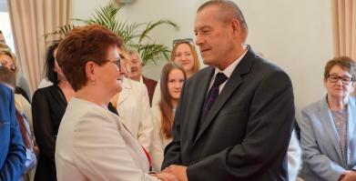 Złote Gody Państwa Bożeny i Mariana Łobodów z Barwic