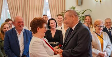 Złote Gody Państwa Bożeny i Mariana Łobodów z Barwic