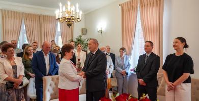 Złote Gody Państwa Bożeny i Mariana Łobodów z Barwic
