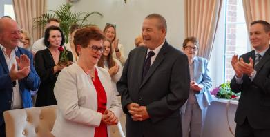 Złote Gody Państwa Bożeny i Mariana Łobodów z Barwic