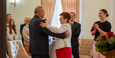 Złote Gody Państwa Bożeny i Mariana Łobodów z Barwic