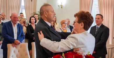 Złote Gody Państwa Bożeny i Mariana Łobodów z Barwic
