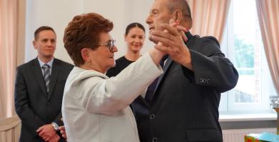 Złote Gody Państwa Bożeny i Mariana Łobodów z Barwic