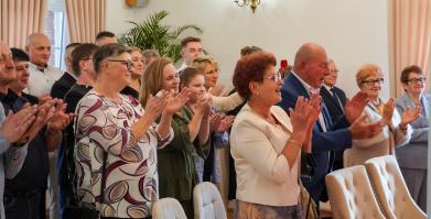 Złote Gody Państwa Bożeny i Mariana Łobodów z Barwic
