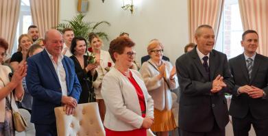 Złote Gody Państwa Bożeny i Mariana Łobodów z Barwic