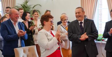 Złote Gody Państwa Bożeny i Mariana Łobodów z Barwic