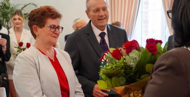 Złote Gody Państwa Bożeny i Mariana Łobodów z Barwic