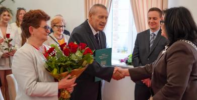 Złote Gody Państwa Bożeny i Mariana Łobodów z Barwic