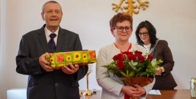Złote Gody Państwa Bożeny i Mariana Łobodów z Barwic